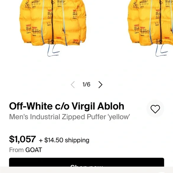 Off white Virgil ablo ski jacket basically brand new never been put on - Picture 4 of 4